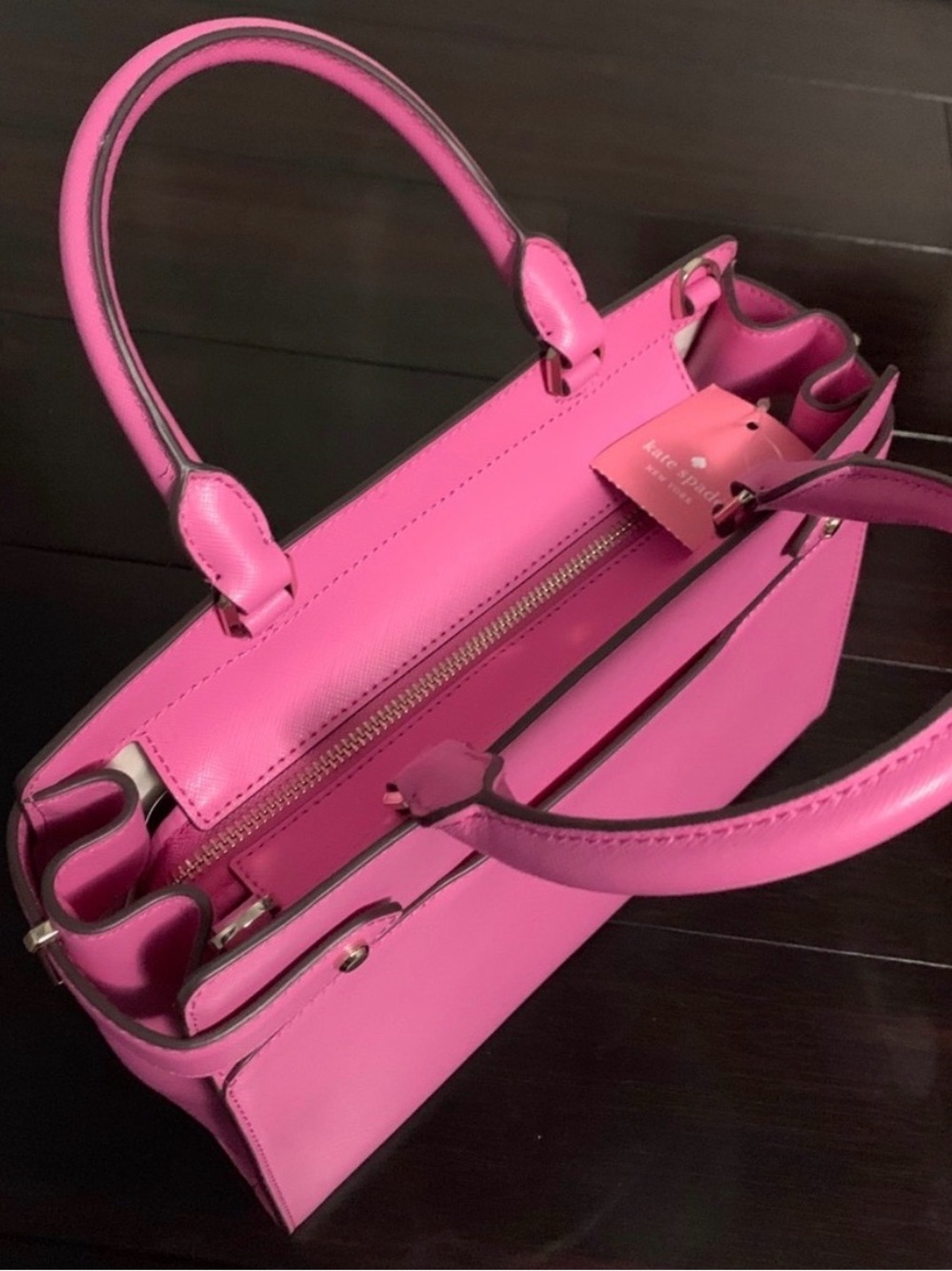 NWT Kate Spade Staci Medium Satchel Pink - Picture 4 of 5